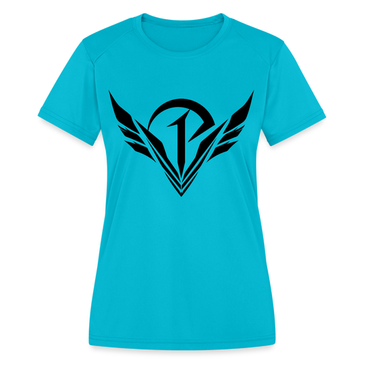 PBV-2024-0035 (Women's Moisture Wicking Performance T-Shirt) - turquoise